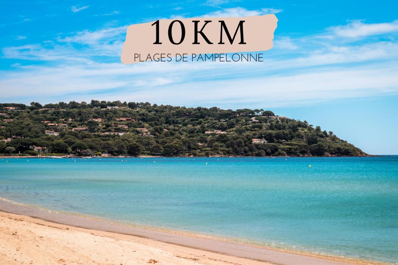 Le Ptit Olivier Piscine - Plage Gassin Exterior foto